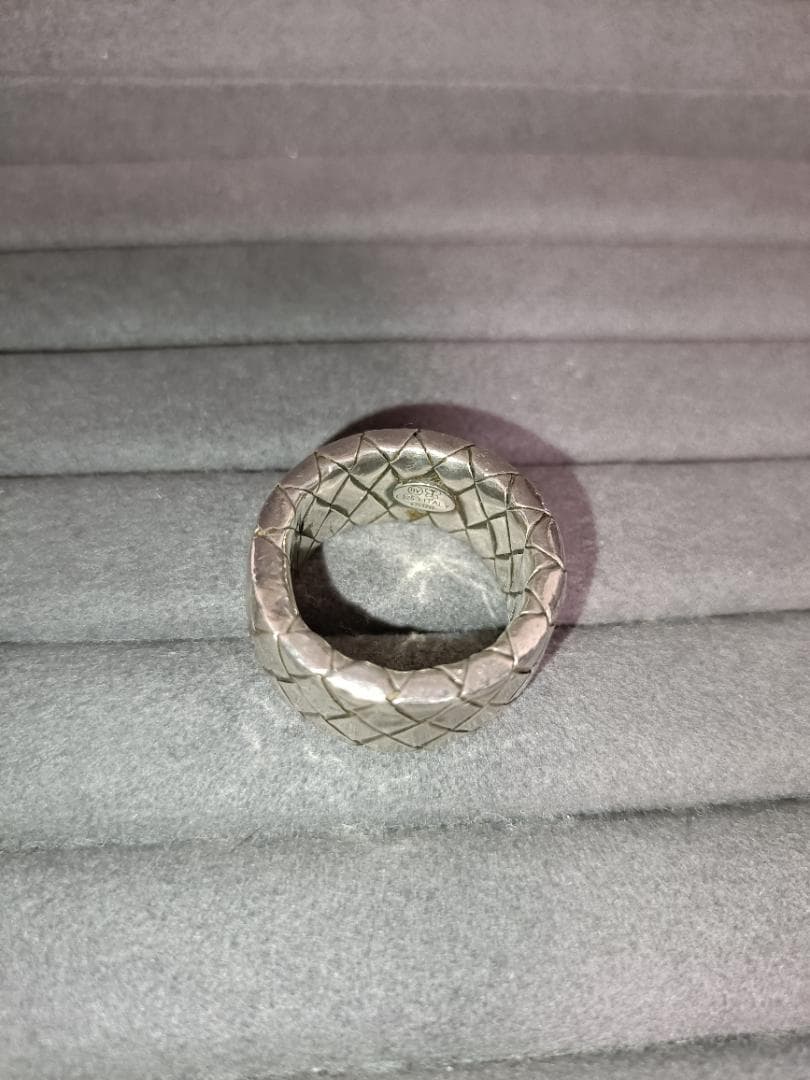 Bottega Venetaボッテガヴェネタ イントレチャート リング 約24号