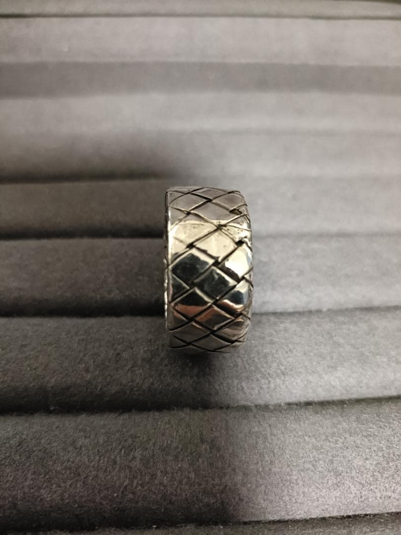 Bottega Venetaボッテガヴェネタ イントレチャート リング 約24号