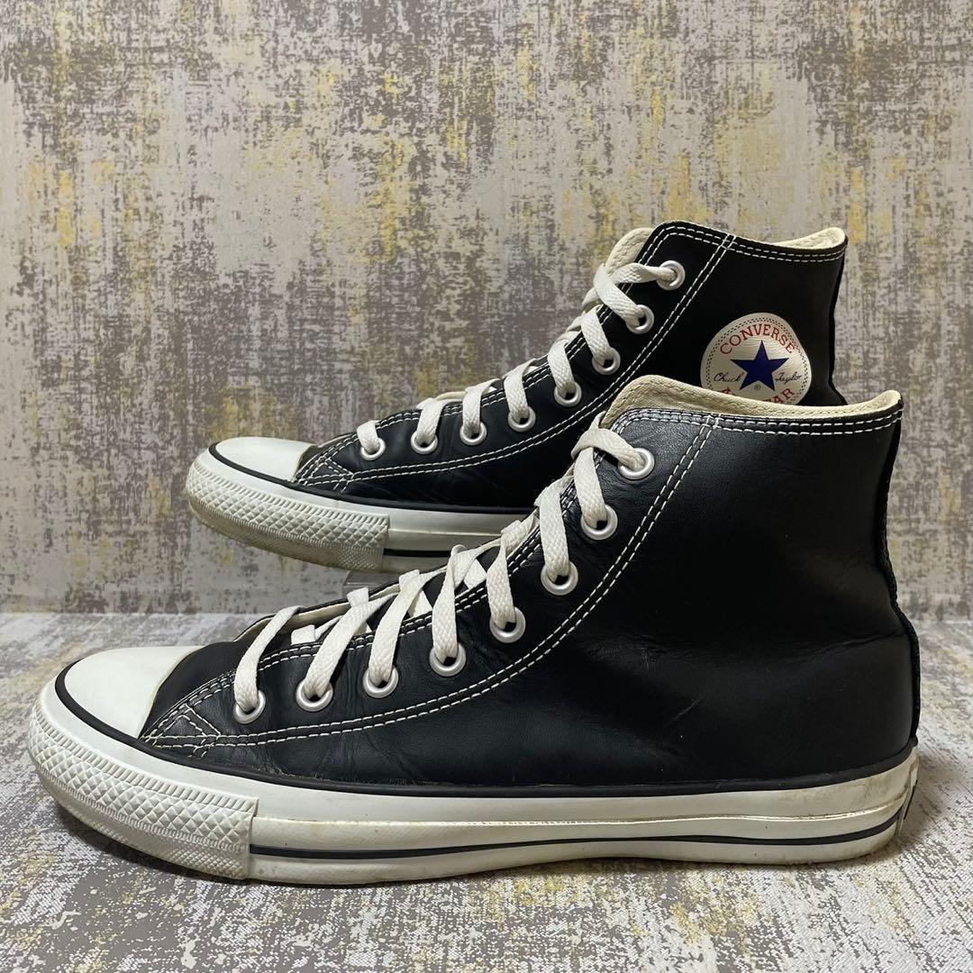 ★廃盤★コンバース CONVERSE レザー オールスター【27.5】1B908