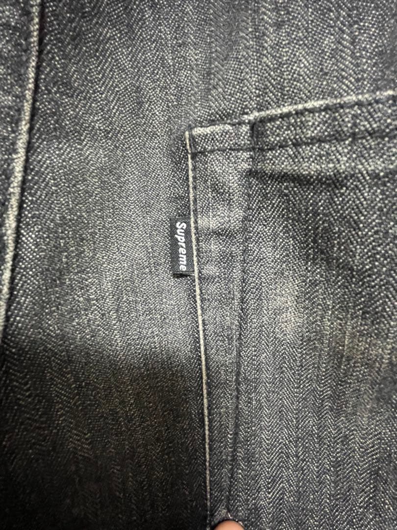 パンツ 34 Supreme black denim pants