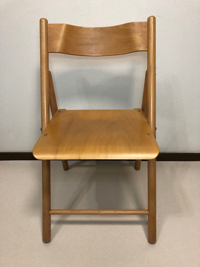 希少 廃盤 良品計画 無印良品 ブナ材 折りたたみ 椅子 フォールディングチェア