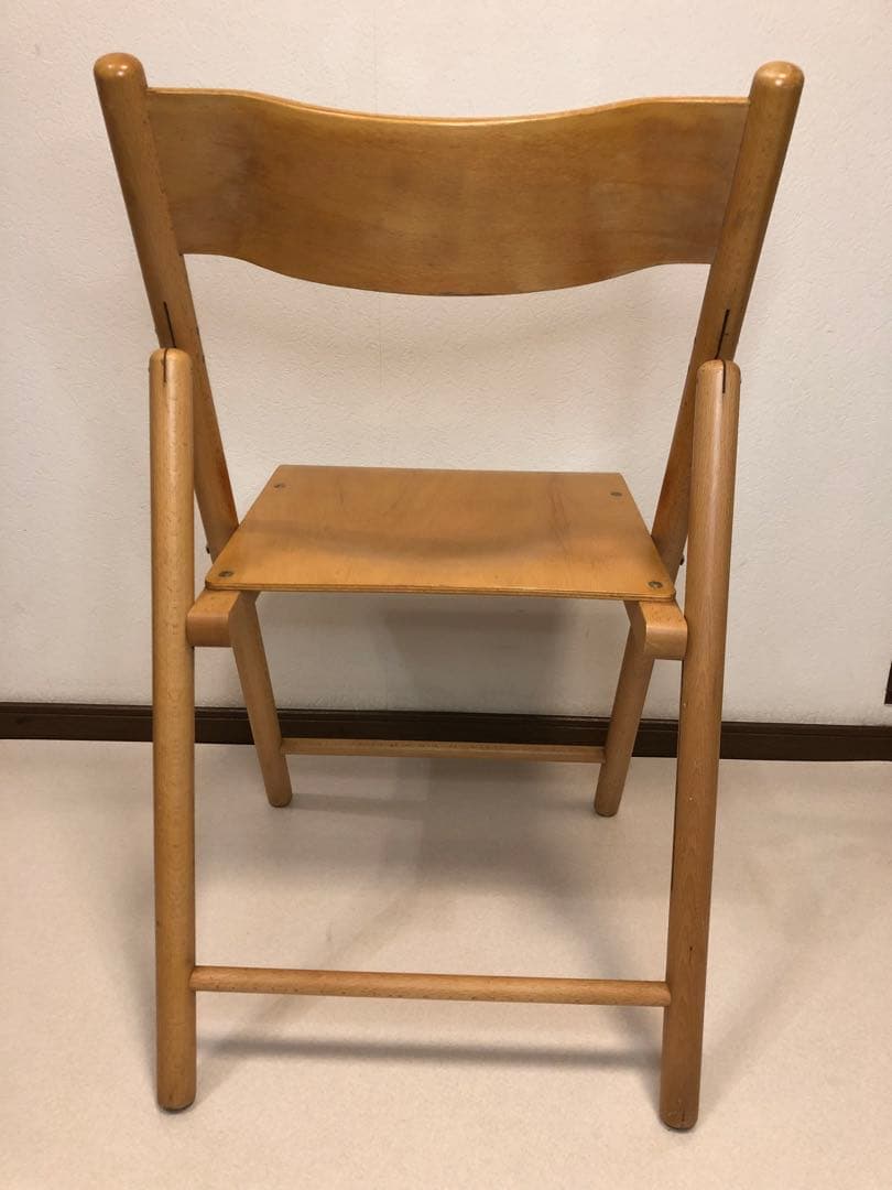 希少 廃盤 良品計画 無印良品 ブナ材 折りたたみ 椅子 フォールディングチェア