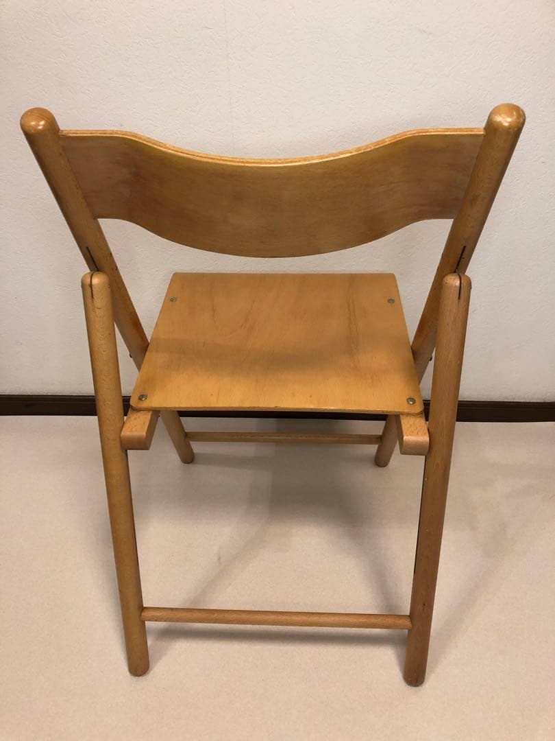 希少 廃盤 良品計画 無印良品 ブナ材 折りたたみ 椅子 フォールディングチェア
