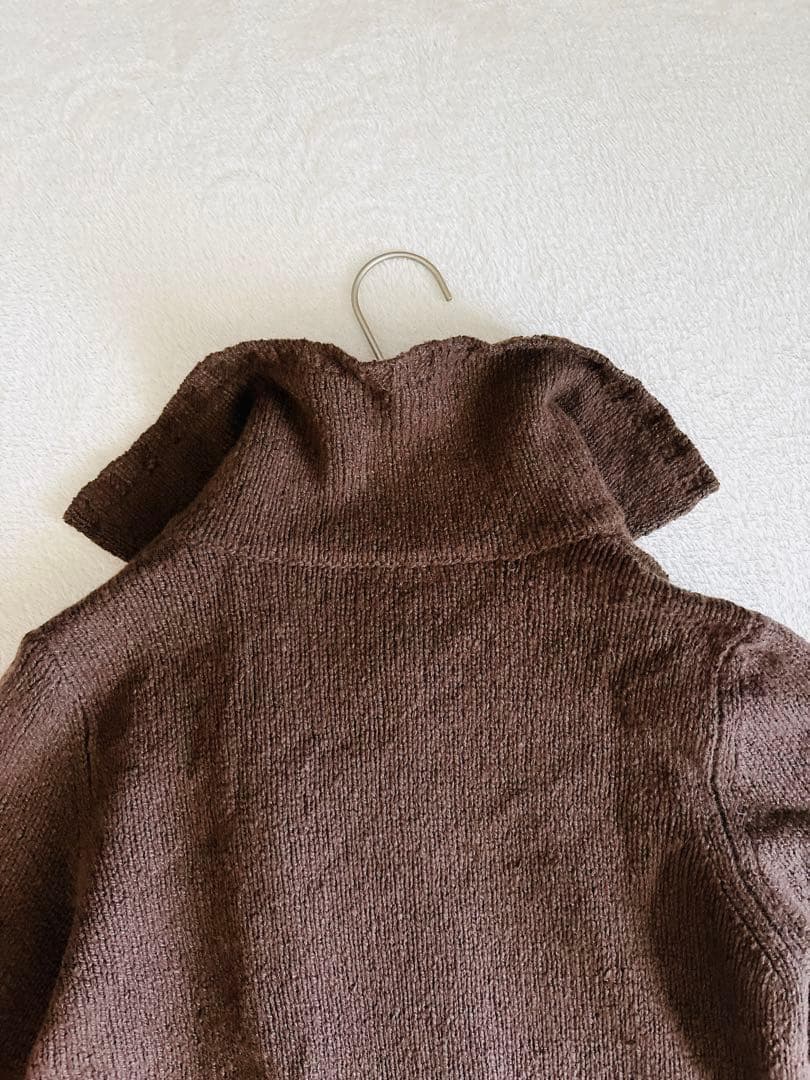 FOXEY BOUTIQUE カシミヤ100％ ニットSP表記L ダブルブレスト