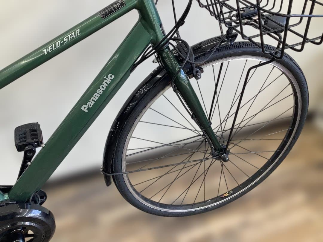 整備済☆送料込！パナソニック ベロスター 700×38C 電動アシスト中古車