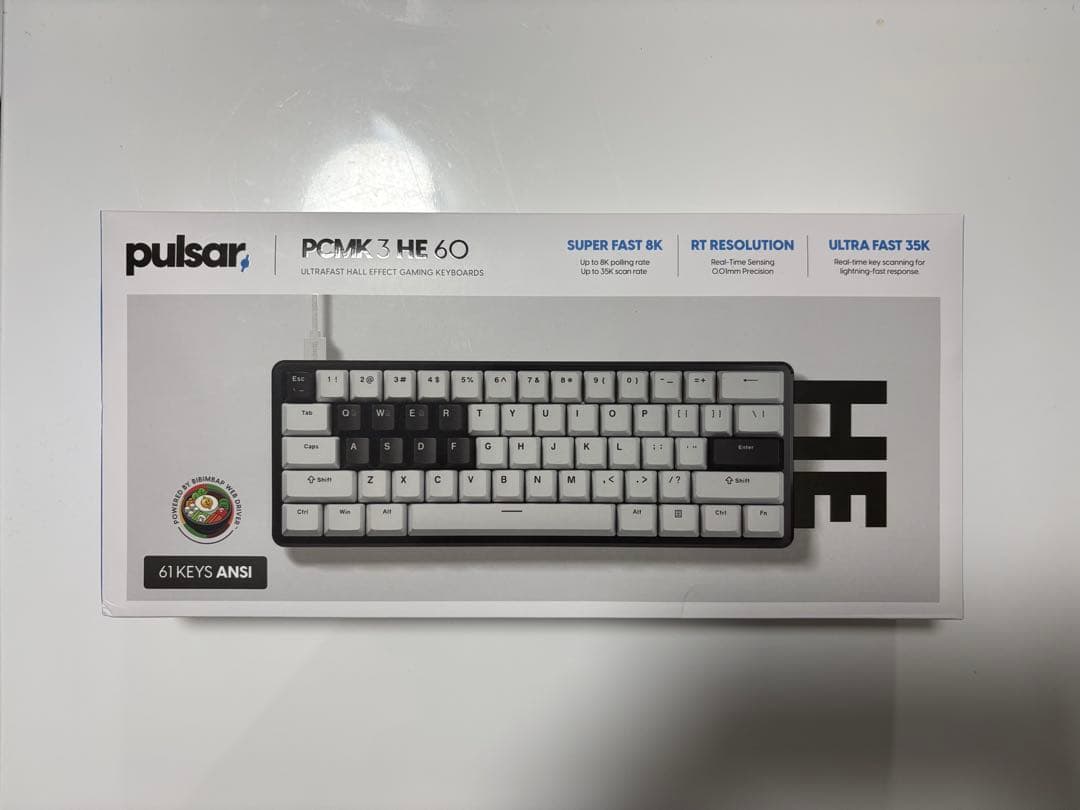 キーボード Pulsar PCMK3HE 60 ANSI