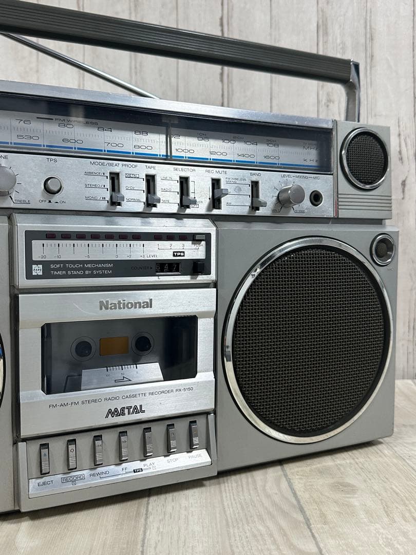 動作品| National AmbienceRX-5150 ラジカセ FM/AM