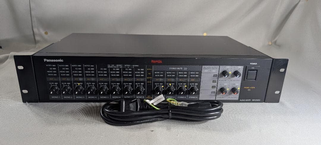 PANASONIC WR-DX002 オーディオミキサー　状態良 U59