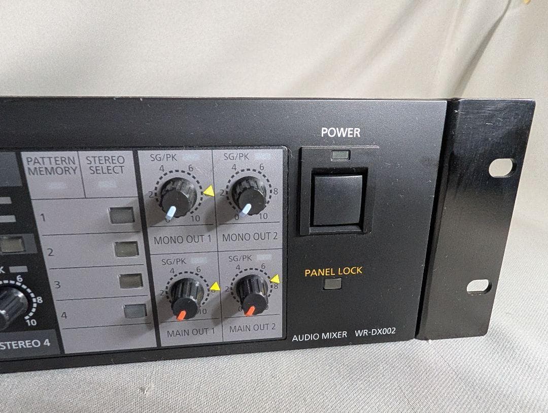 PANASONIC WR-DX002 オーディオミキサー　状態良 U59