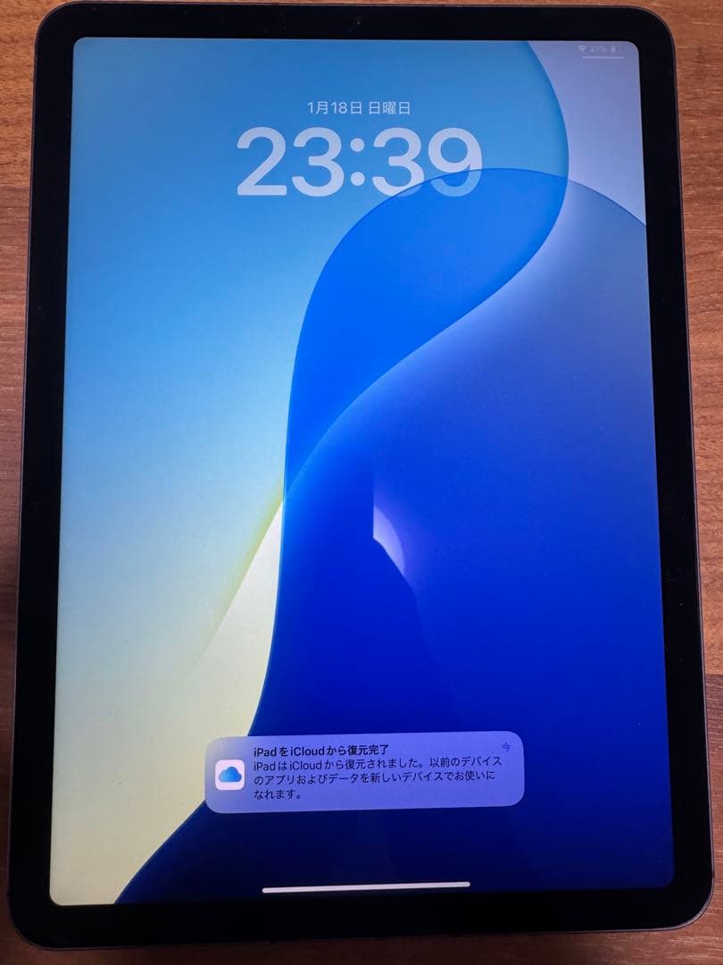 バッテリー100% iPad Air 第5世代　Cellular 64GB超美品