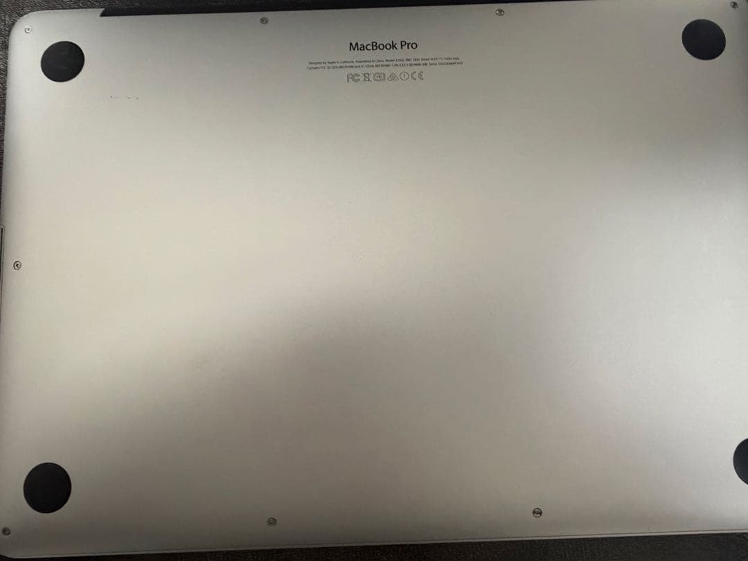 MacBook Pro 日本語配列キーボード　MF839J/A retina