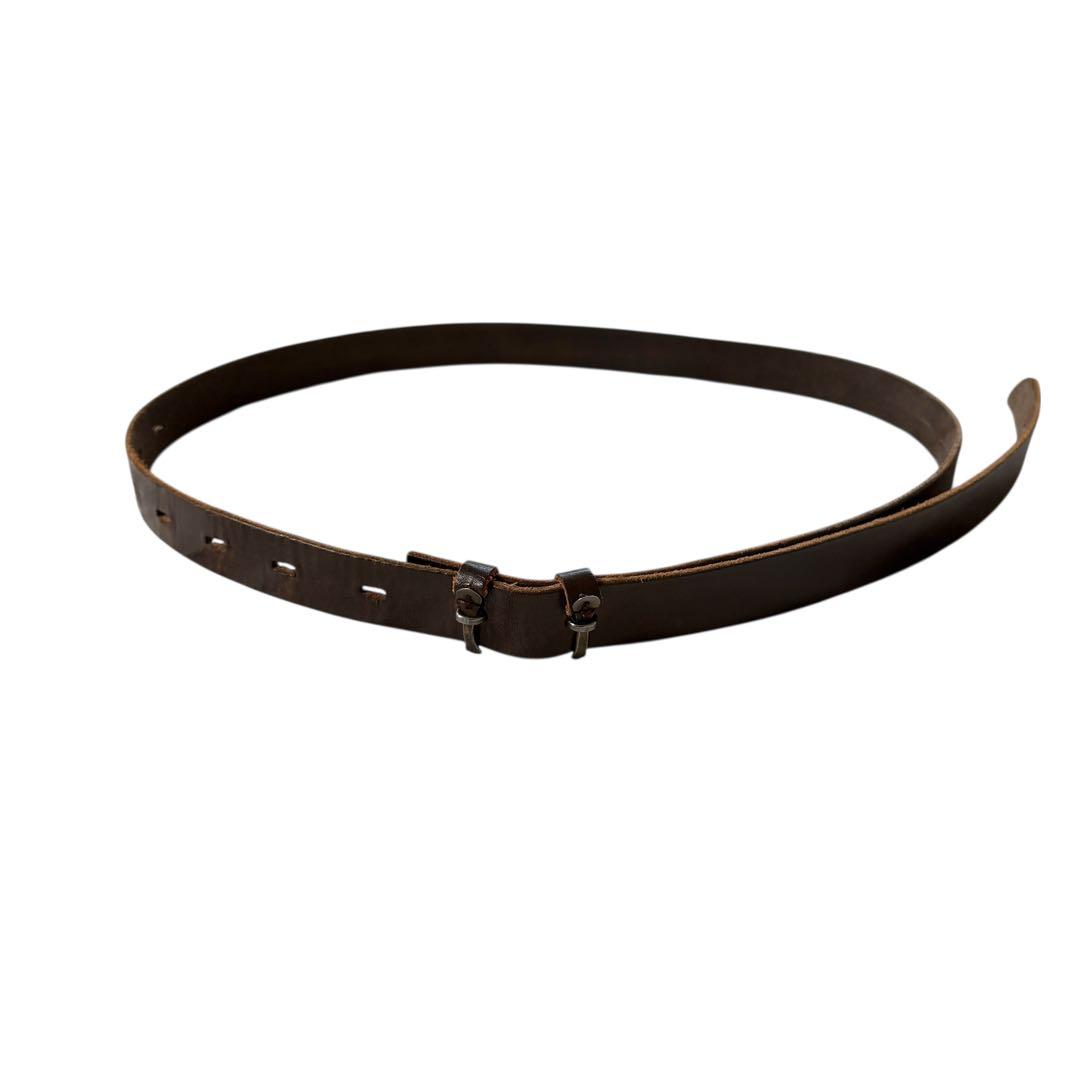 小物 m.a+ Early Production Hook Leather Belt