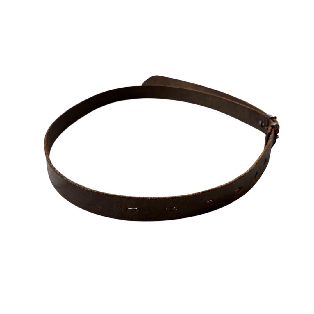 小物 m.a+ Early Production Hook Leather Belt
