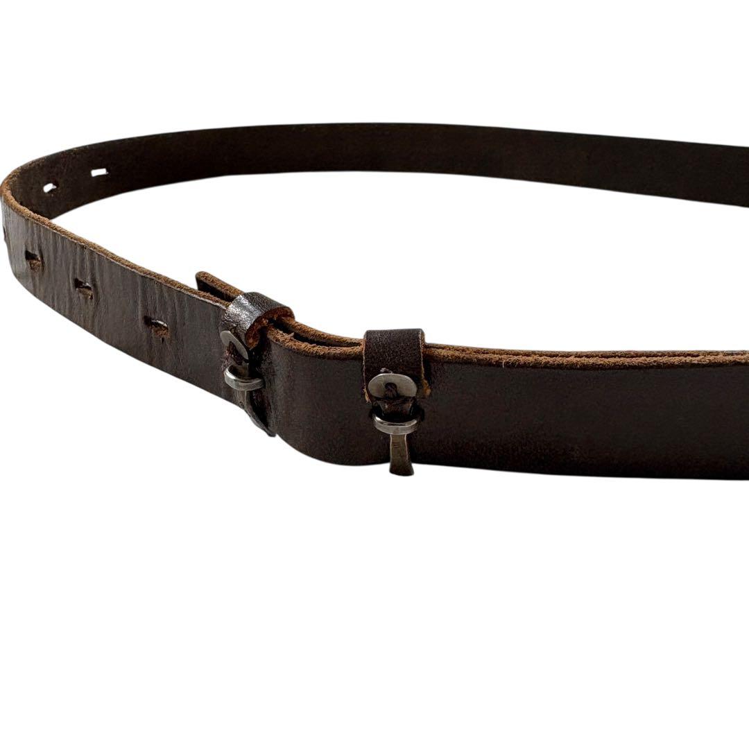小物 m.a+ Early Production Hook Leather Belt