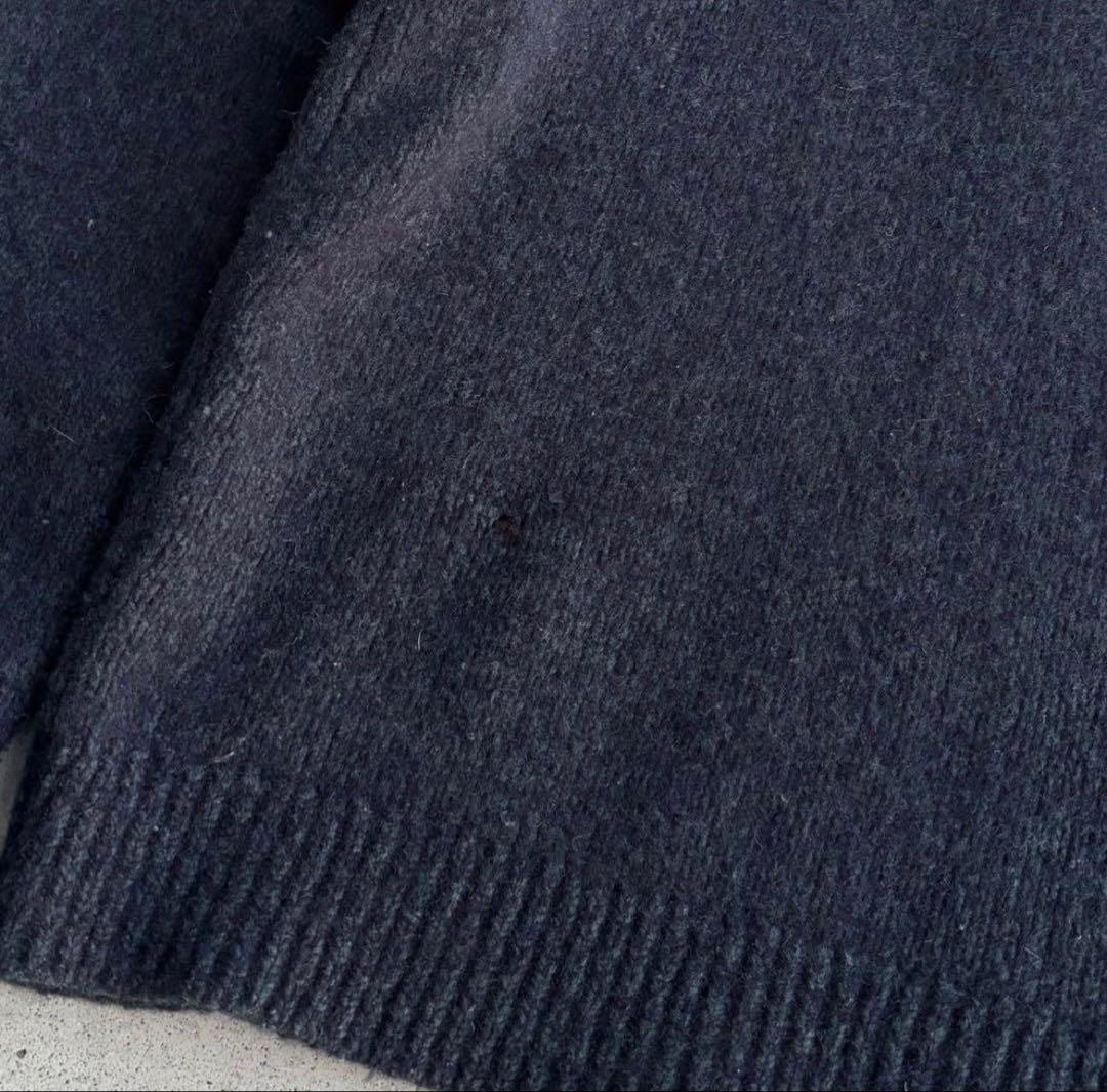 トップス L.L.Bean henry neck wool knit 90s