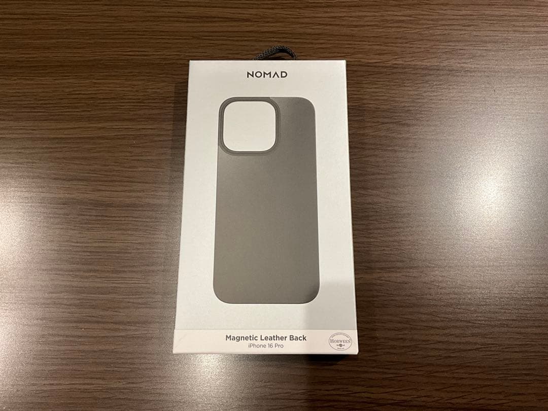 新品 Magnetic Leather Back iPhone 16 Pro