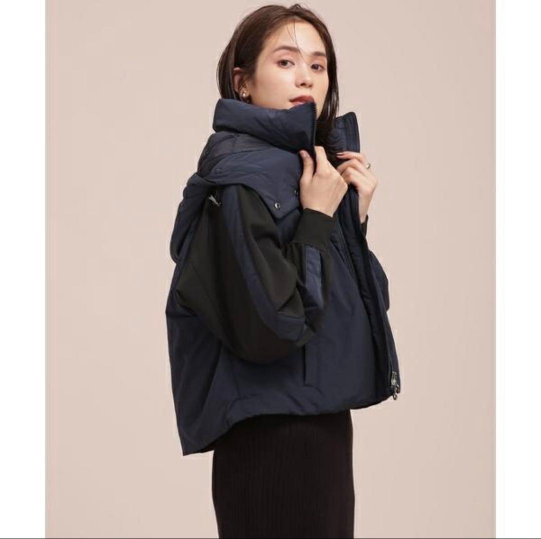 未使用級 TATRAS LEMPIC 近年モデル 切替2way ダウンジャケット