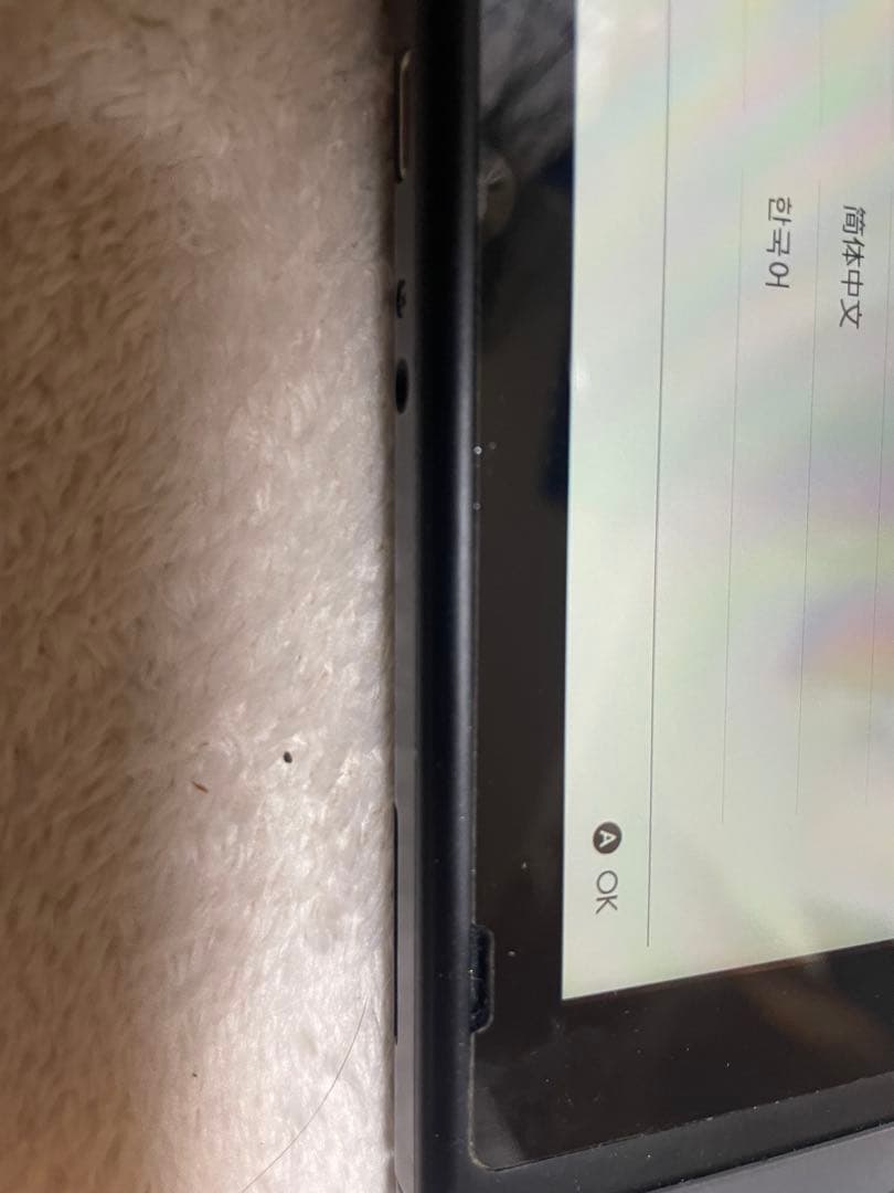 Nintendo Switch 本体　傷あり