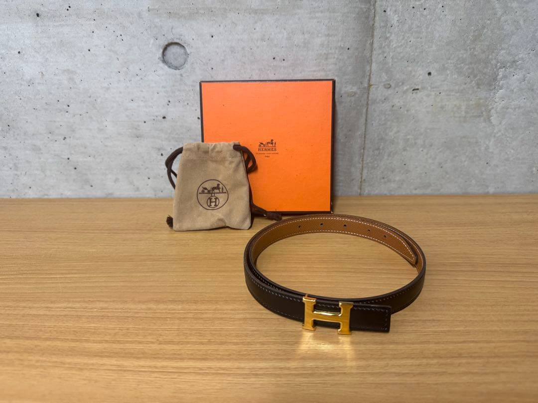 HERMES レザーベルト