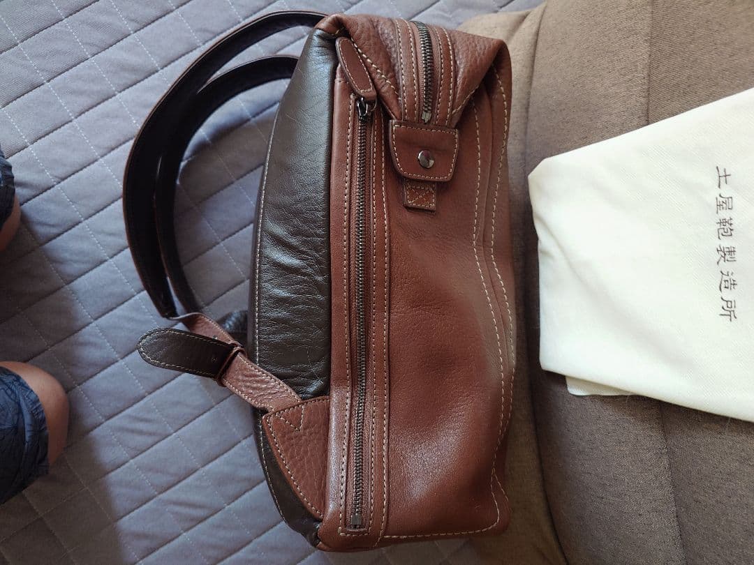 土屋鞄トーンオイルヌメ　バックパック