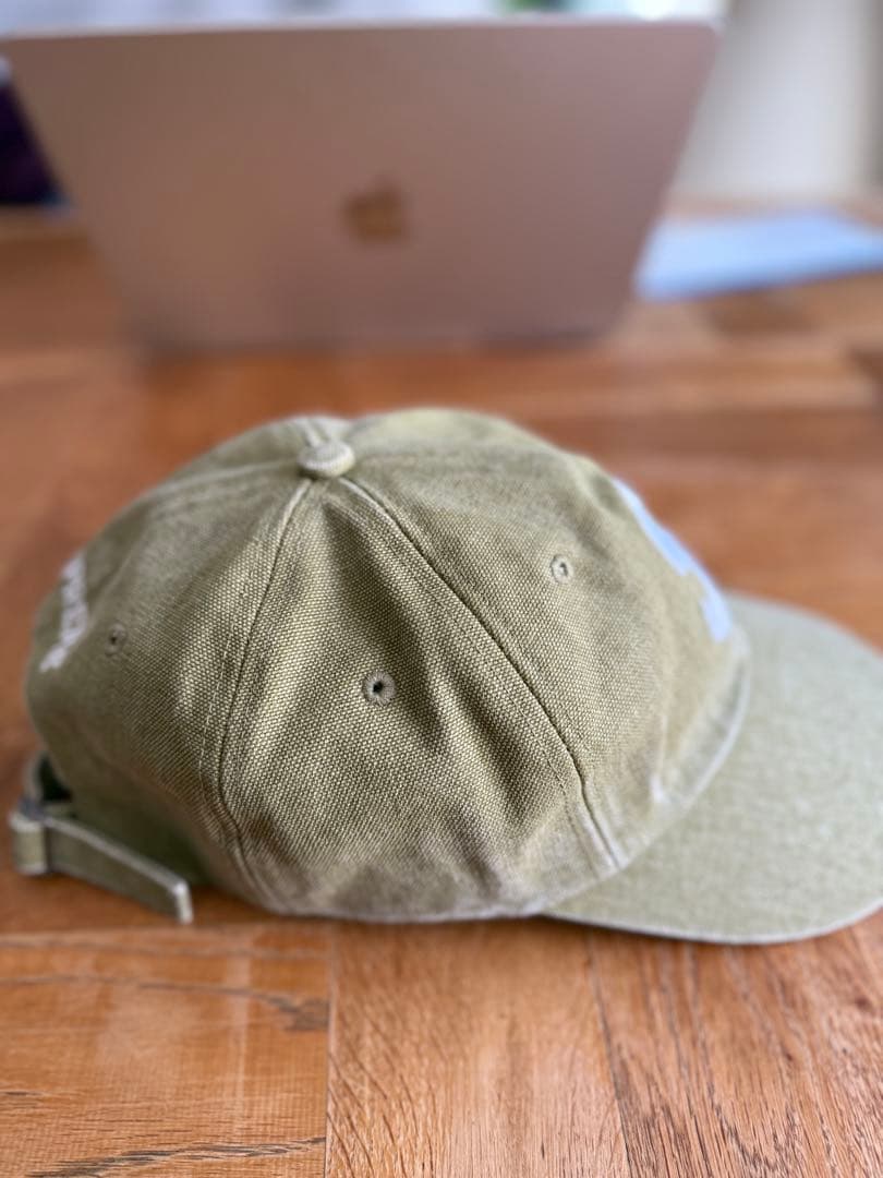 帽子 Supreme Pigment Canvas S Logo 6-Panel