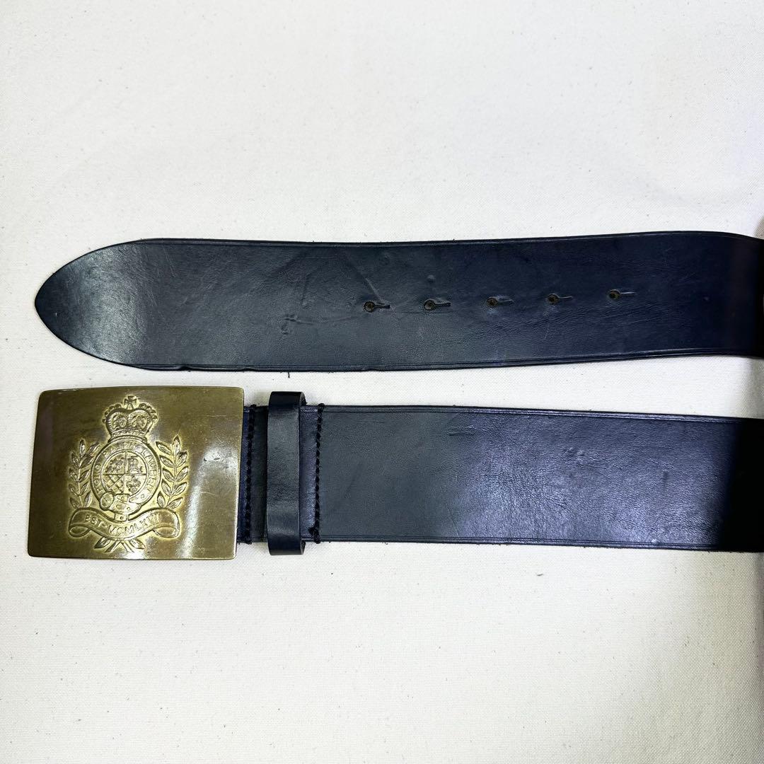 POLO RALPH LAUREN ポロ ヴィンテージ ブラック レザー ベルト