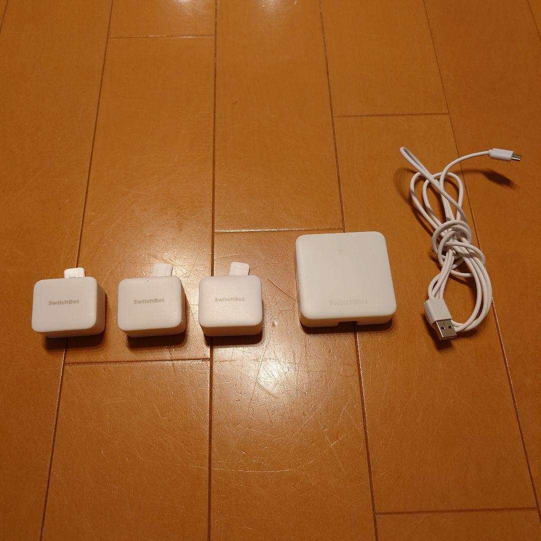 SwitchBot 4個セット USBケーブル付き