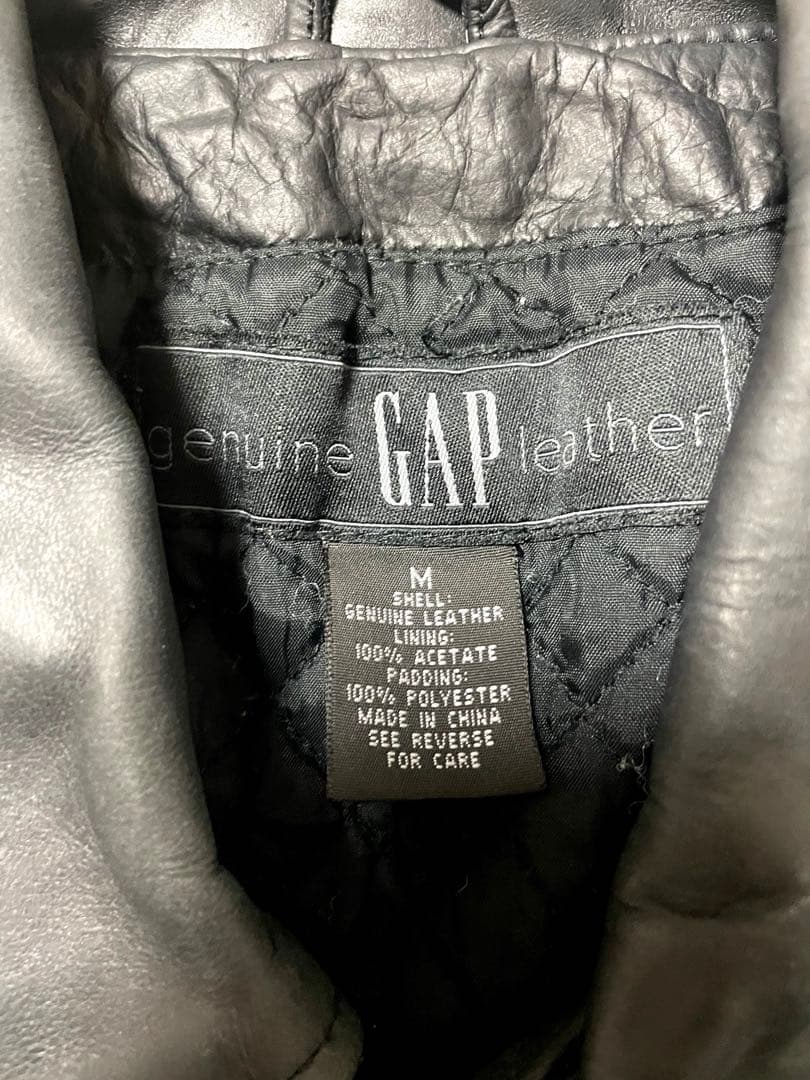 OLD GAP 90s レザージャケット 牛革