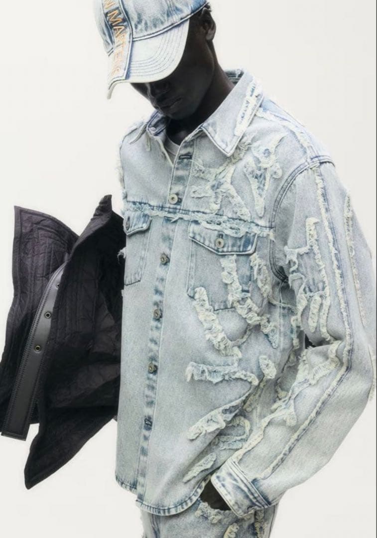  GLENN MARTENS グレンマーティンス デニムシャツ XL