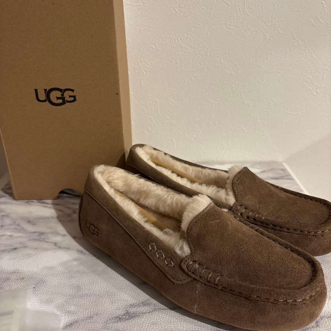 UGG アグ モカシン ANSLEY アンスリー チェスナッツ 23cm 6
