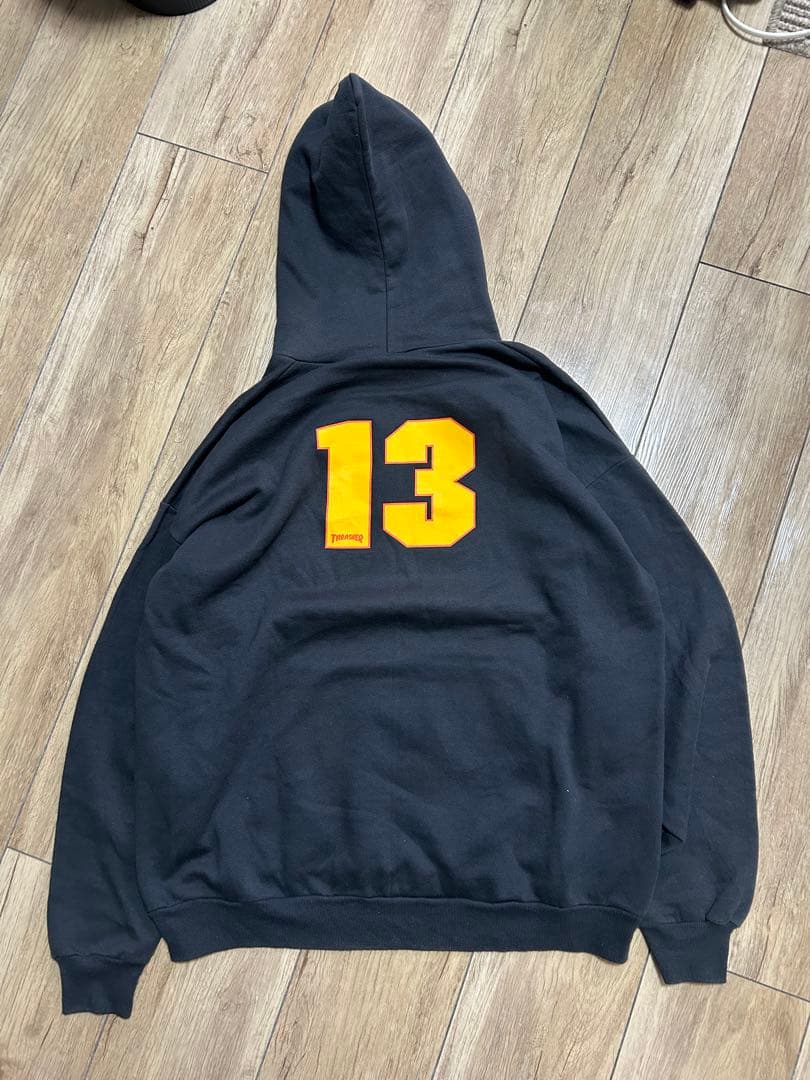 90s THRASHER Hanesボディ　パーカー