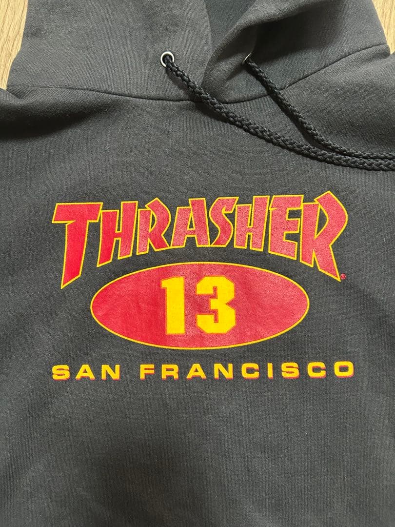 90s THRASHER Hanesボディ　パーカー