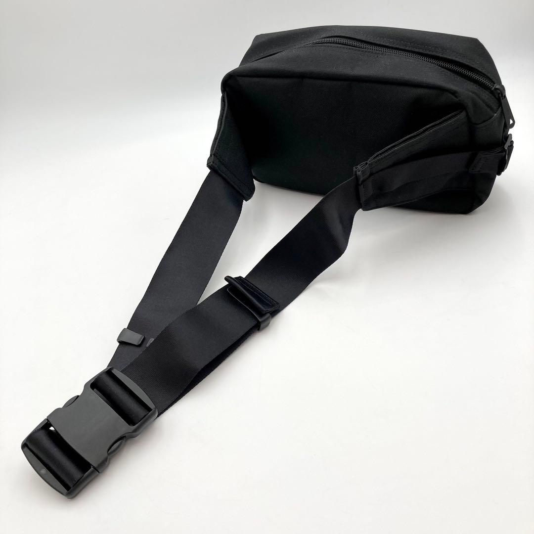 白ひげ✨PORTER 吉田カバン スモーキー ボディバッグ 黒 ポケット