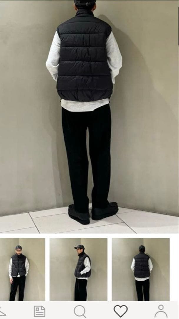 SMKさま24AW daiwa pier39 TECH PUFF VEST S