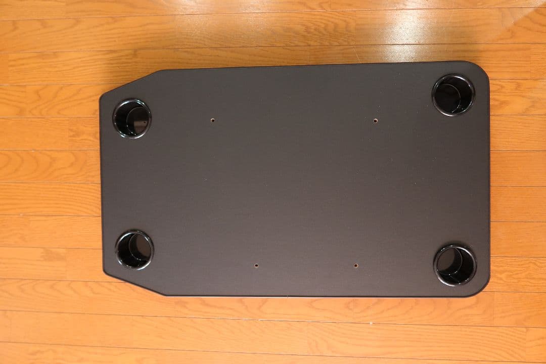 ハイエース　200系　ワイド　センターコンソール　フラットテーブル　ロング　黒