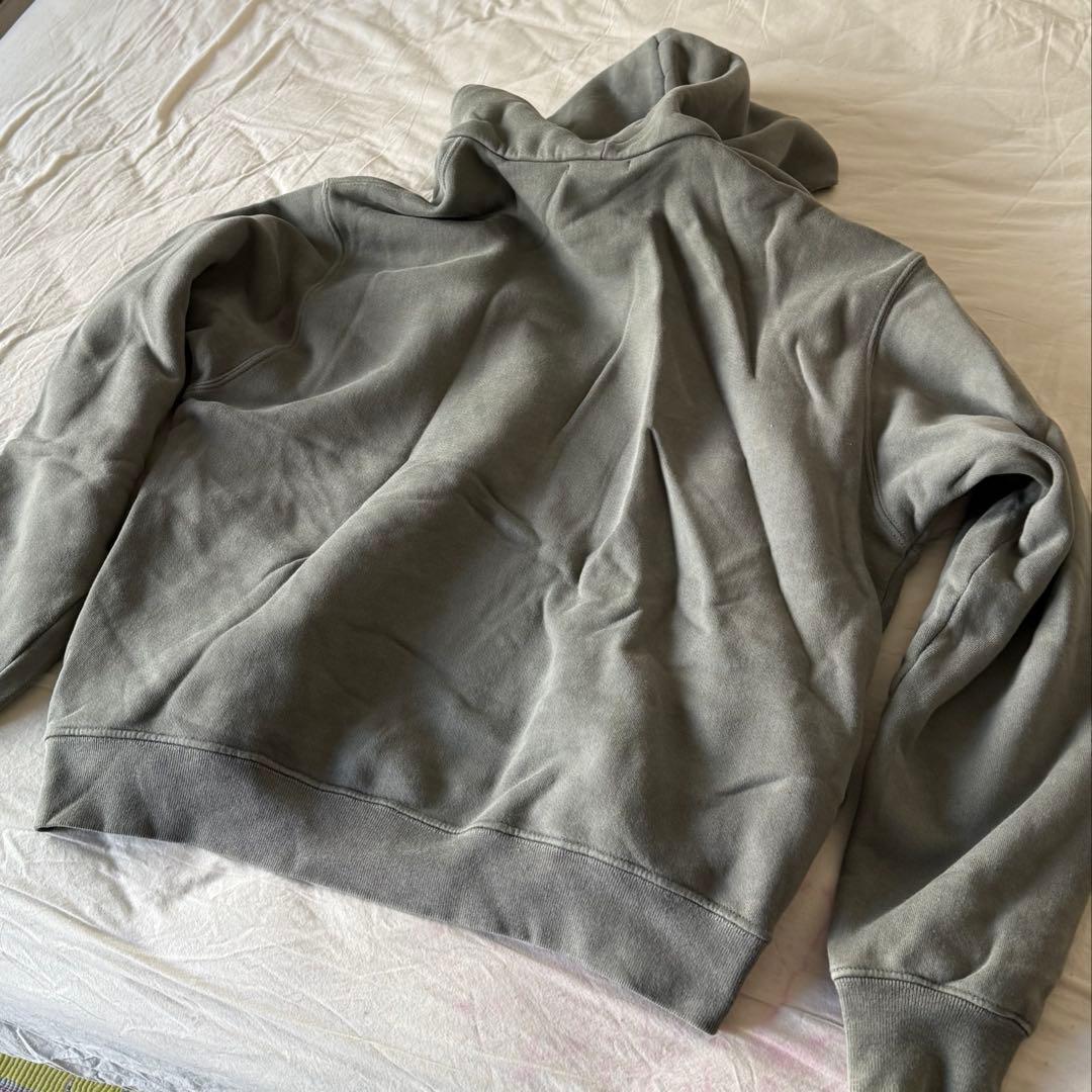 YEEZY SEASON 6ジップアップビッグパーカー カニエウエストグリーン