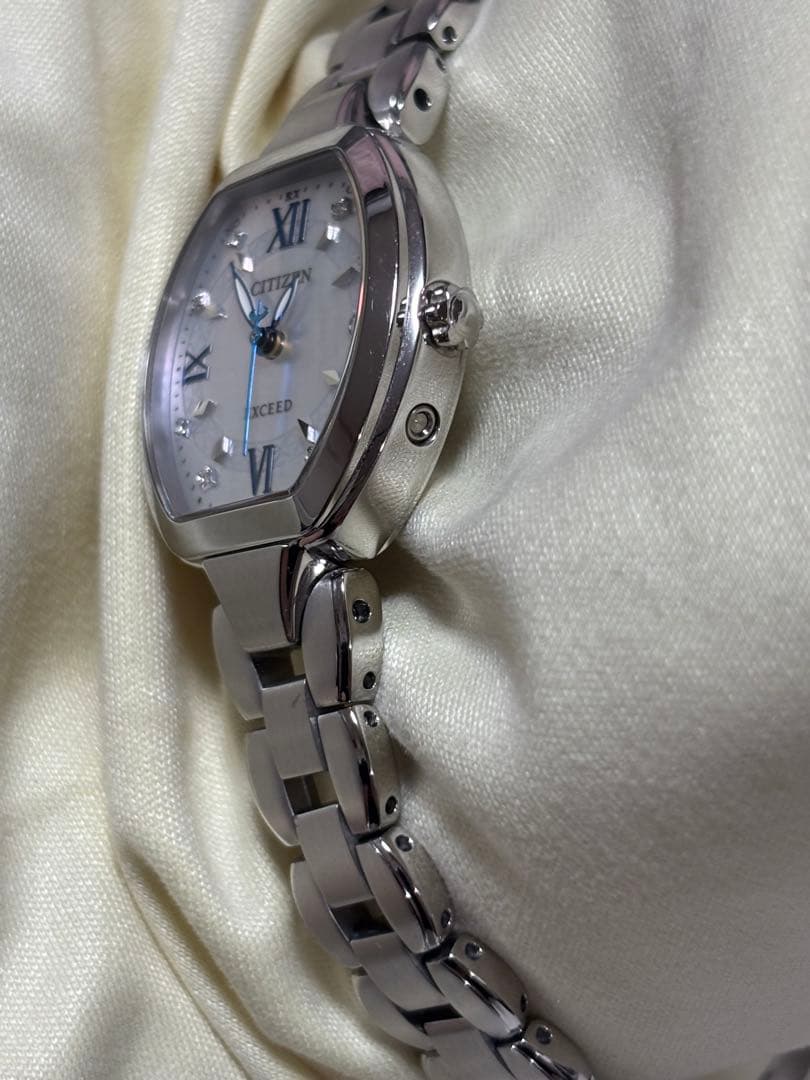シチズン エクシード 電波ソーラー 8Pダイヤ♡即購入可♡
