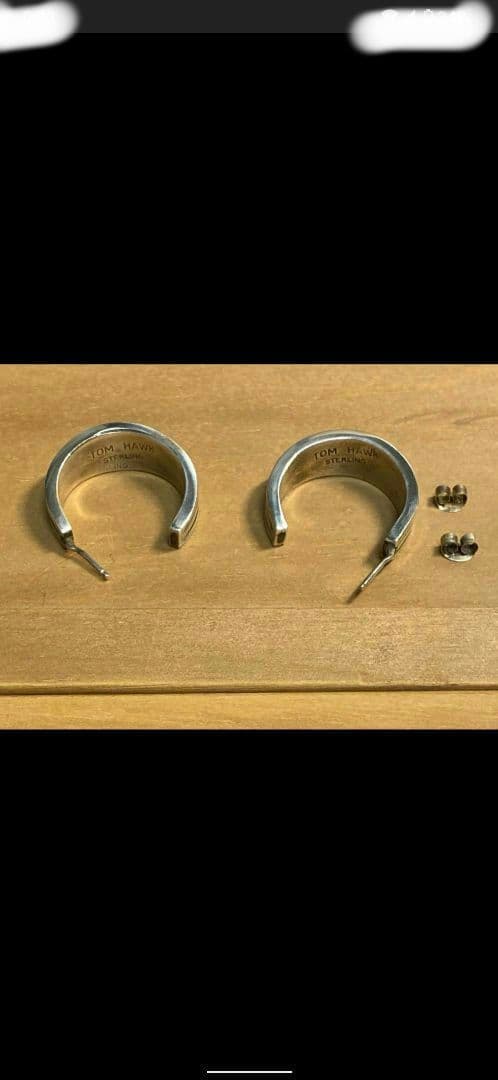 TOM HAWK トムホーク ラインピアス シルバー NAVAJO