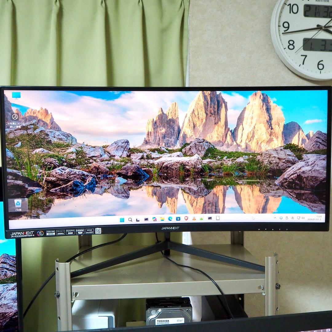 ⭕️ JAPANNEXT 30インチ ゲーミングモニター 200Hz 1ms