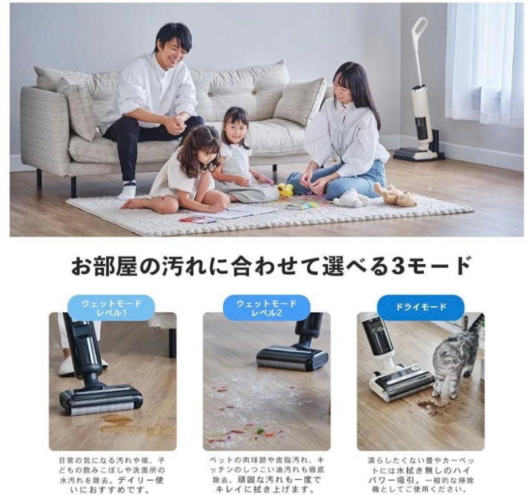 ミンドーアクアエックス　水拭き掃除機