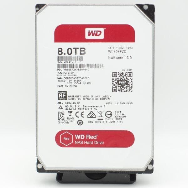 WD RED 8TB WD80EFZX 5400rpm CMR 注意