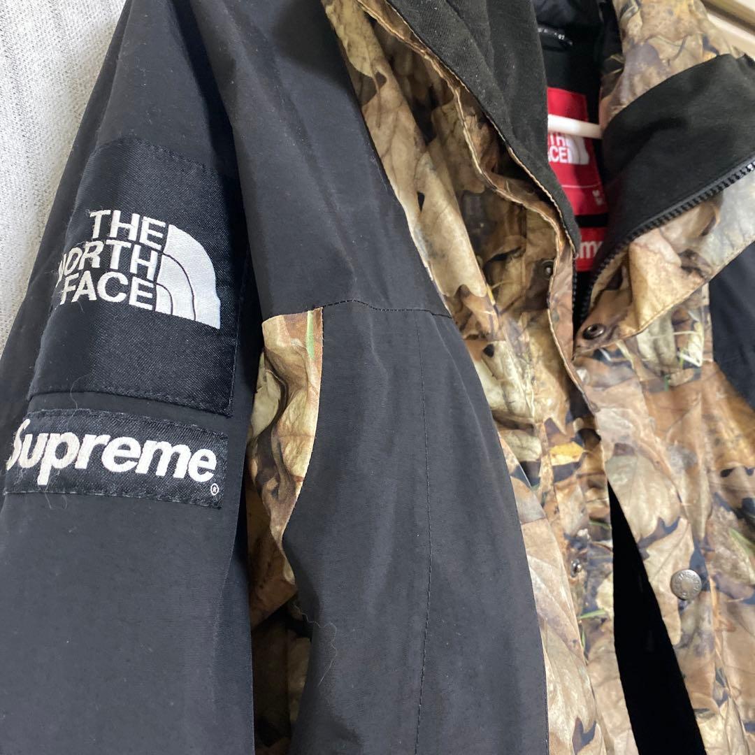 supreme x THE NORTH FACE枯葉 マウンテンパーカー ジャケ