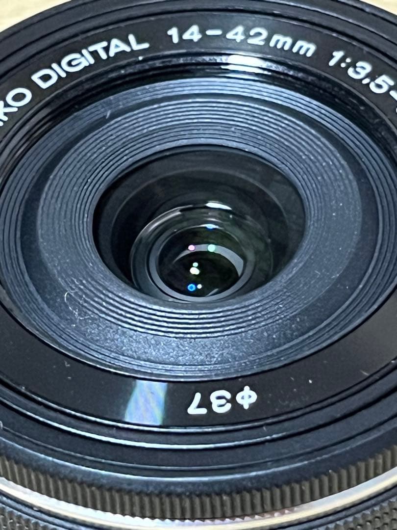 美品 OLYMPUS M.ZUIKO DIGITAL 14-42mm オリンパス