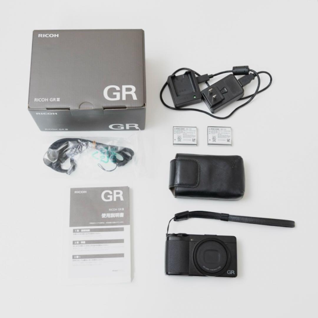 RICOH GR Ⅲコンパクトデジタルカメラ
