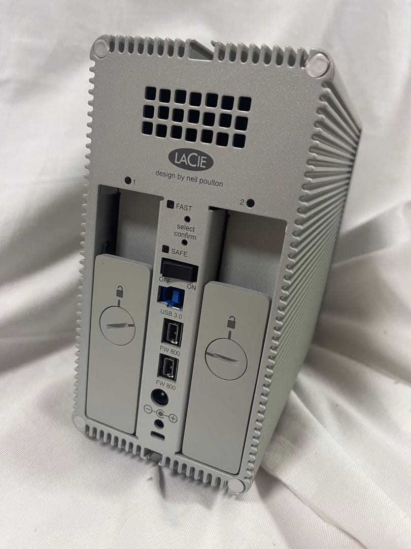 外付けハードディスク・ドライブ LACIE 8TB 2big quadra USB3.0