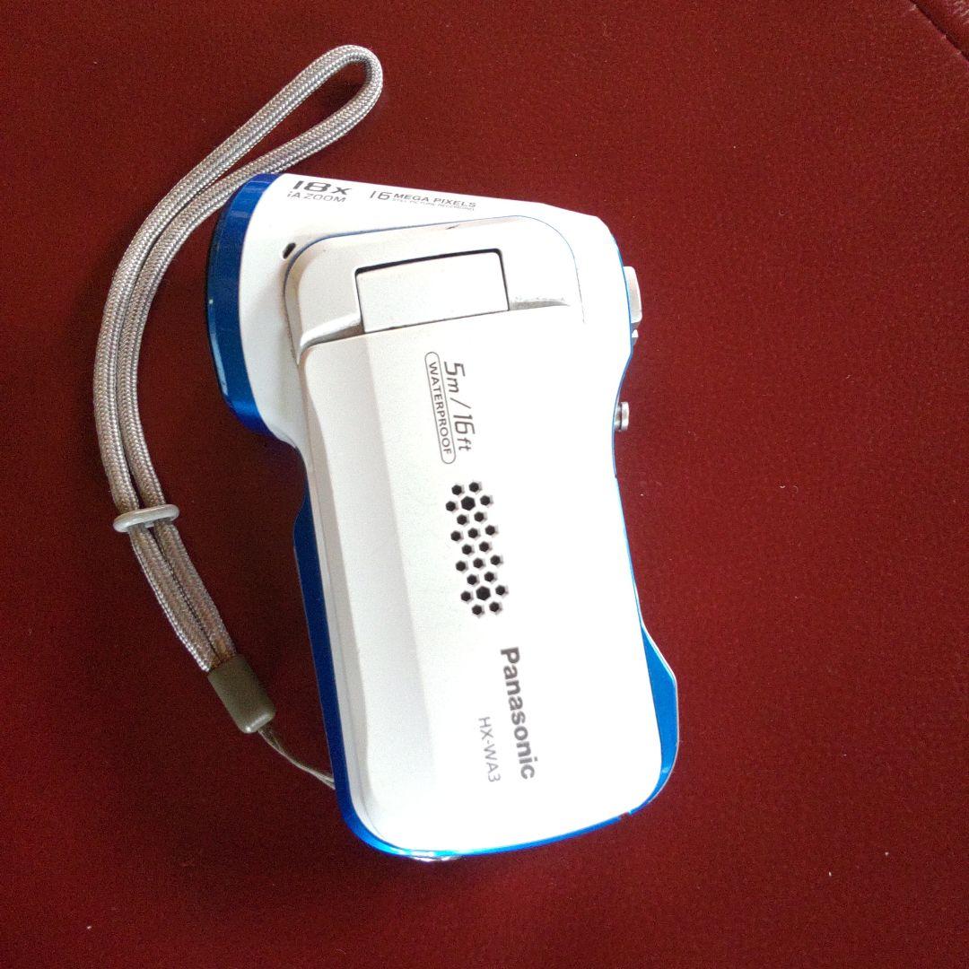 Panasonic　HX-WA3　デジタルムービーカメラ　ホワイト　おまけ付き