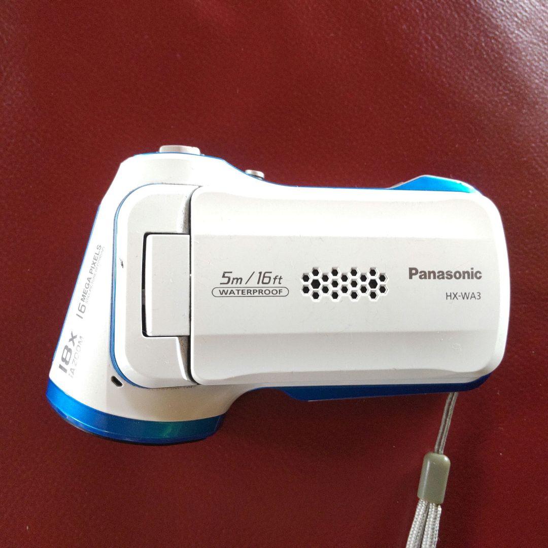Panasonic　HX-WA3　デジタルムービーカメラ　ホワイト　おまけ付き