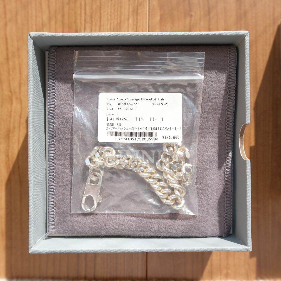 BUNNEY（バニー） Curb Change Bracelet Thin