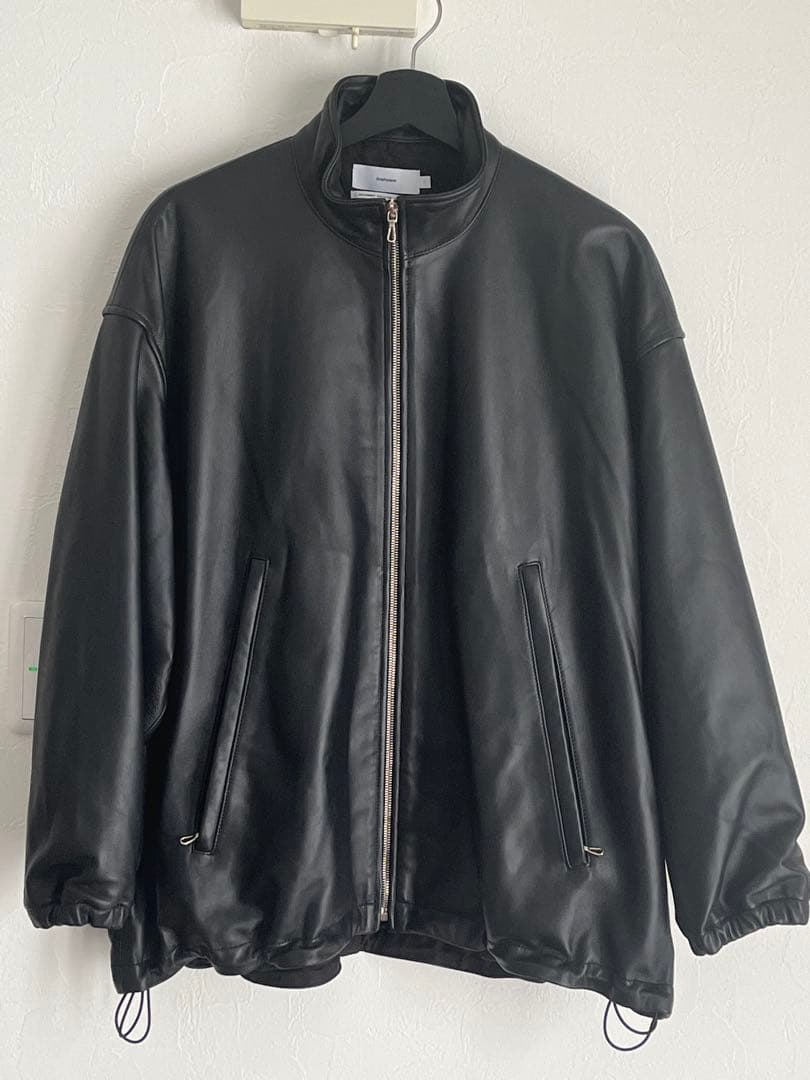 【Graphpaper】Sheep Leather Track Blouson