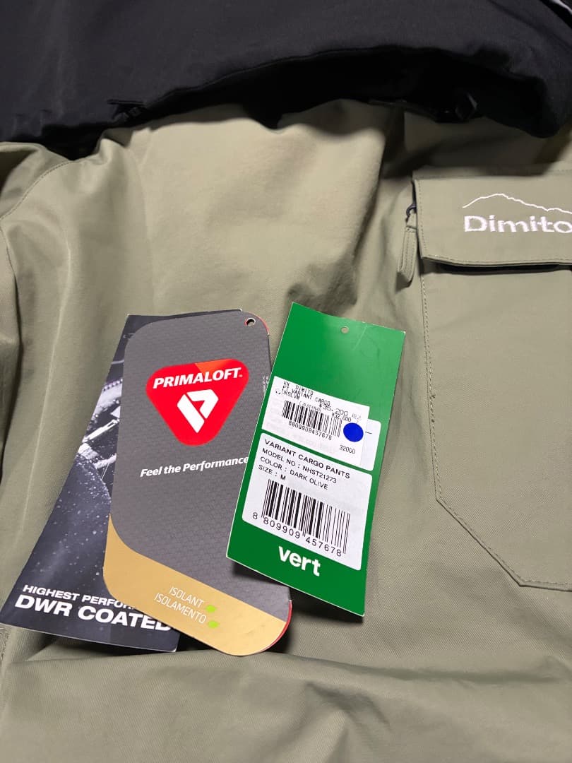 わさび　Dimito スノーボードウェア セット　M 一